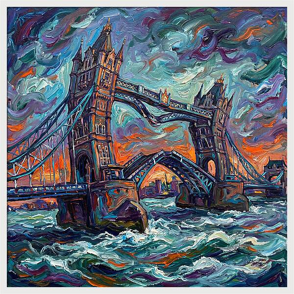 Tower Bridge At Dusk