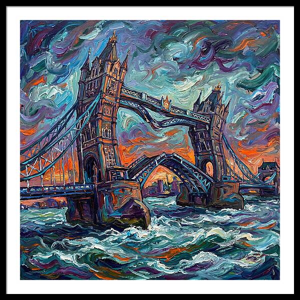 Tower Bridge At Dusk