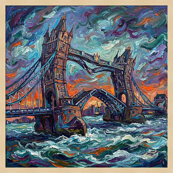 Tower Bridge At Dusk