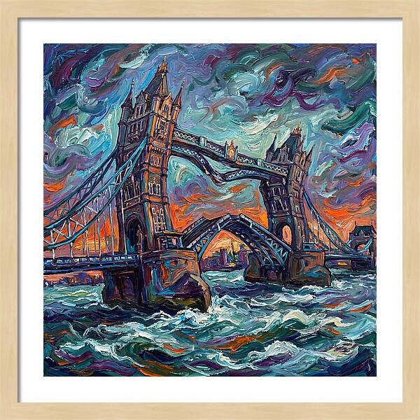 Tower Bridge At Dusk