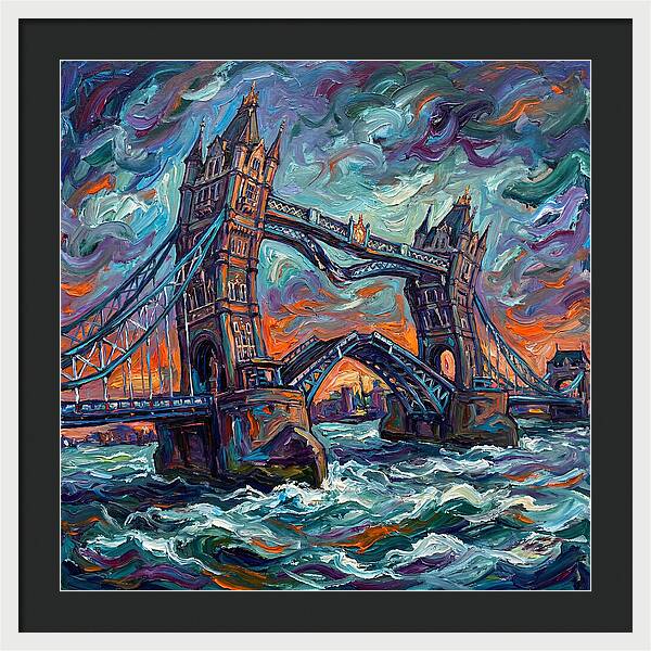 Tower Bridge At Dusk
