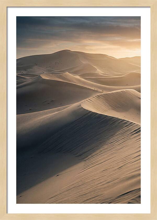 Towering Dunes Of Erg Chebbi