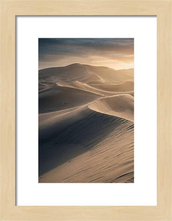 Towering Dunes Of Erg Chebbi