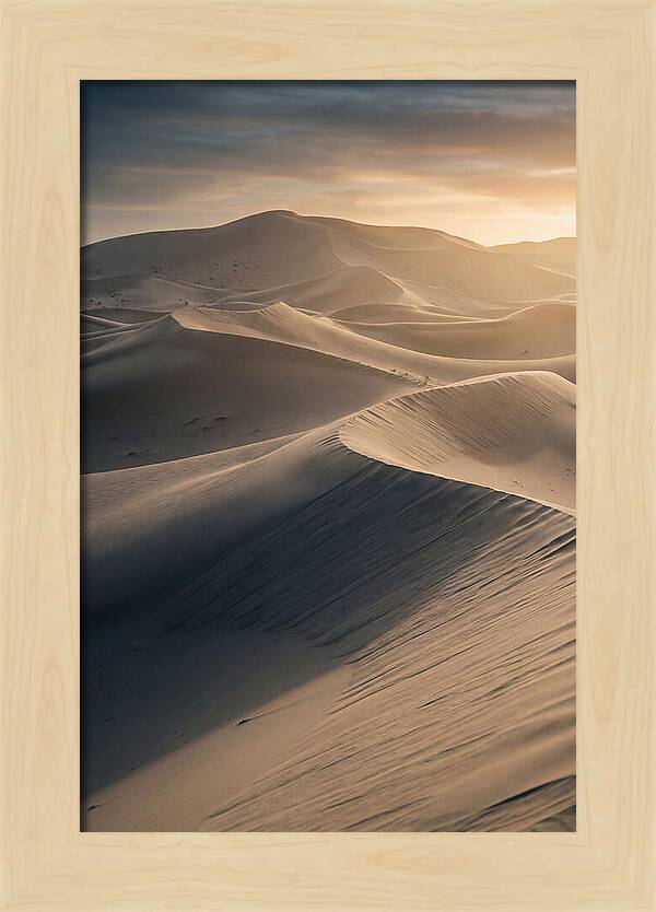 Towering Dunes Of Erg Chebbi