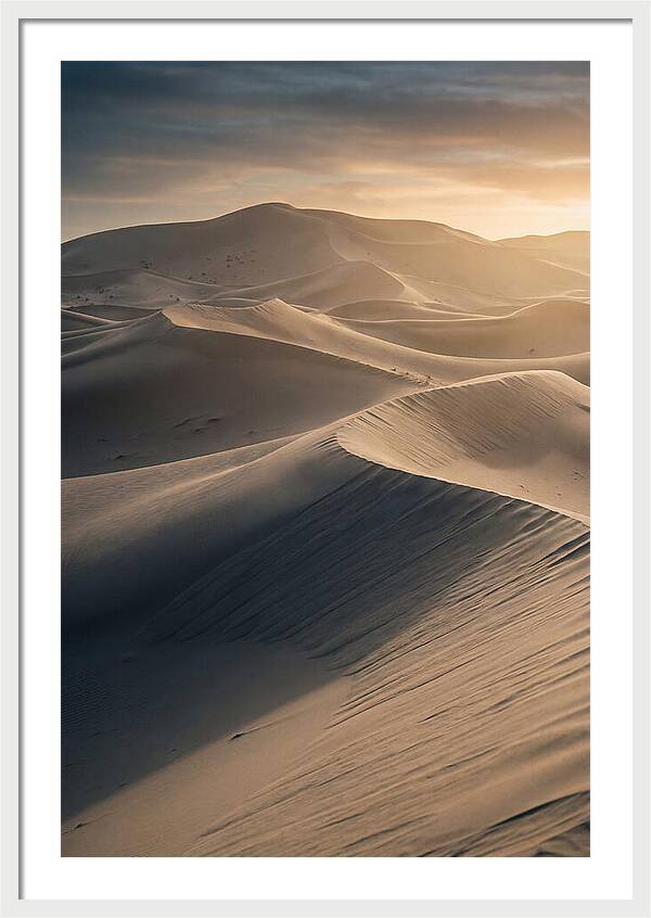 Towering Dunes Of Erg Chebbi
