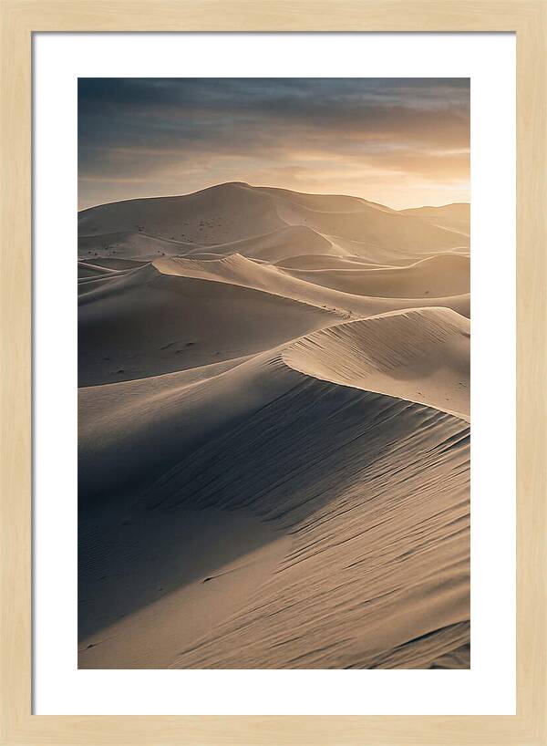 Towering Dunes Of Erg Chebbi