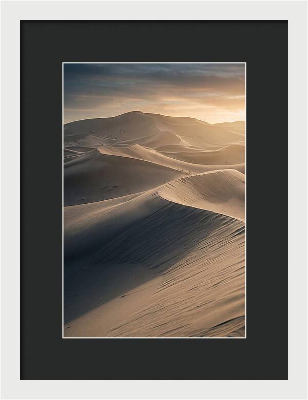 Towering Dunes Of Erg Chebbi