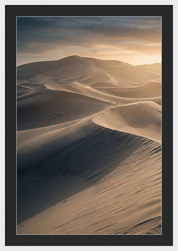 Towering Dunes Of Erg Chebbi