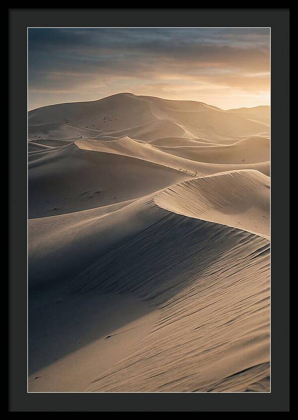 Towering Dunes Of Erg Chebbi