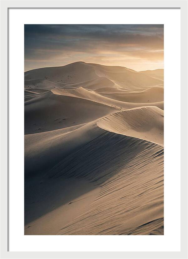 Towering Dunes Of Erg Chebbi