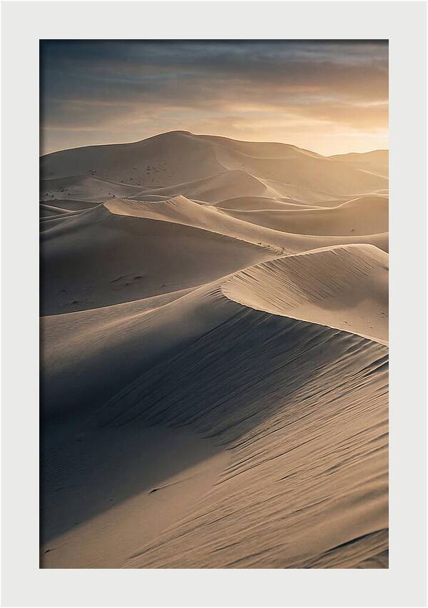 Towering Dunes Of Erg Chebbi