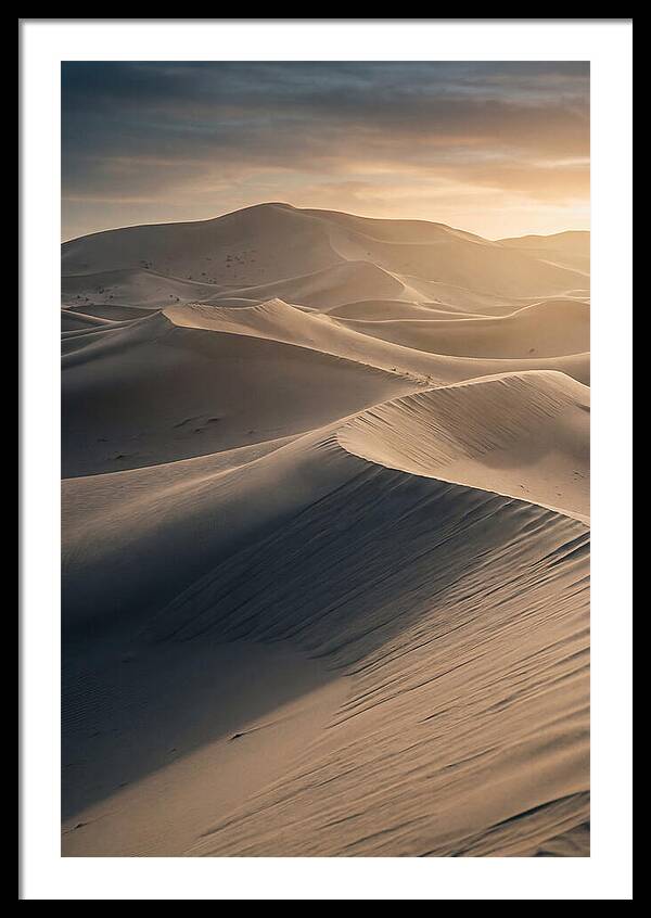 Towering Dunes Of Erg Chebbi