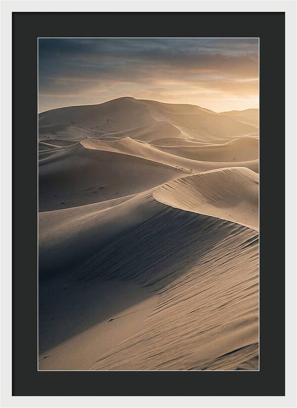 Towering Dunes Of Erg Chebbi
