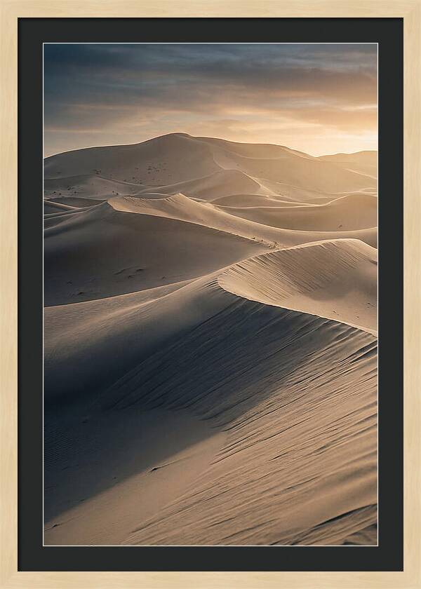 Towering Dunes Of Erg Chebbi