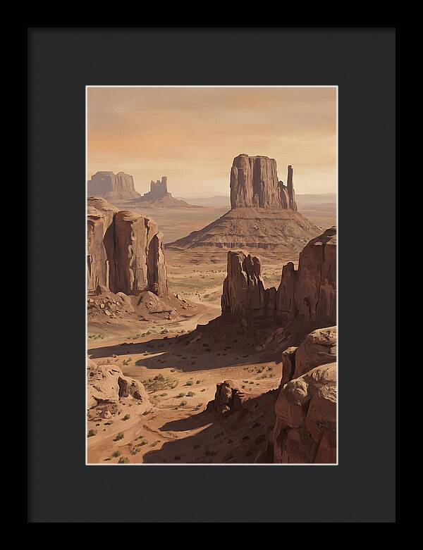 Towering Sandstone Buttes