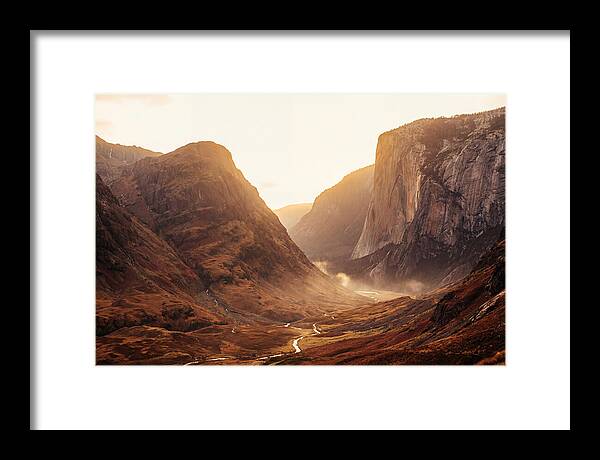 Towering Vertical Granite Cliffs