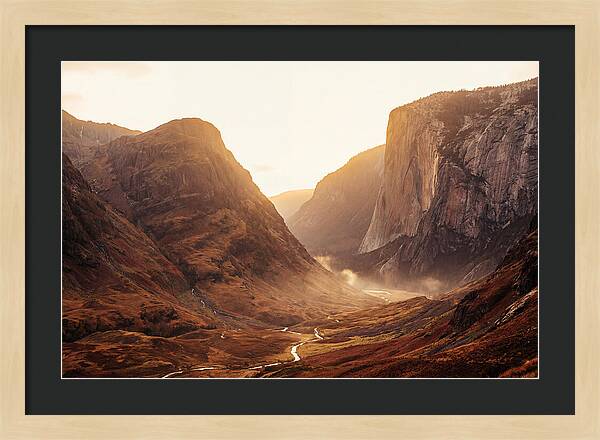 Towering Vertical Granite Cliffs