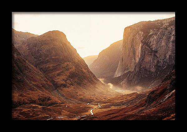 Towering Vertical Granite Cliffs