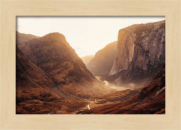 Towering Vertical Granite Cliffs