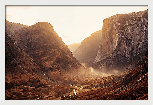 Towering Vertical Granite Cliffs