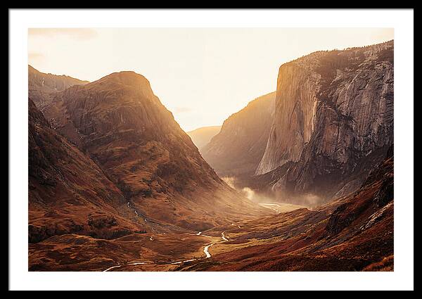 Towering Vertical Granite Cliffs