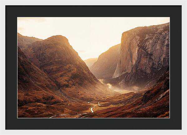 Towering Vertical Granite Cliffs