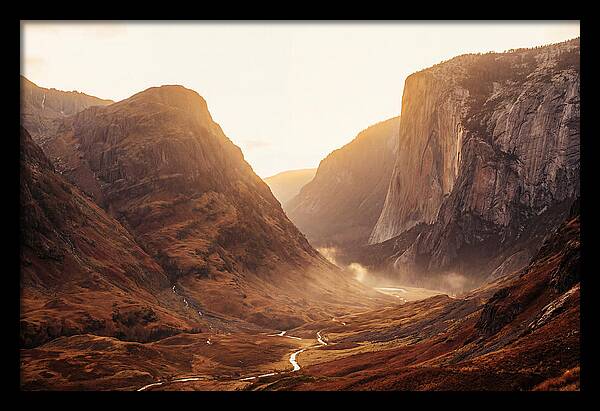 Towering Vertical Granite Cliffs