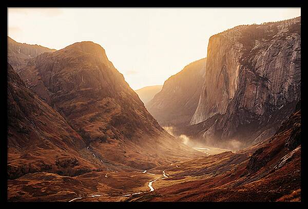 Towering Vertical Granite Cliffs