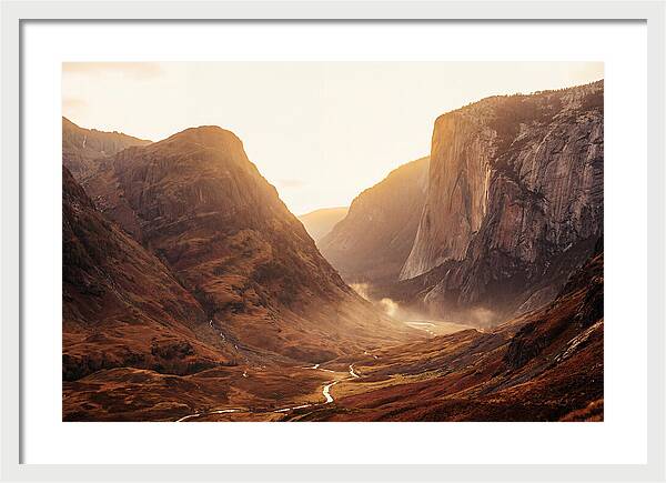 Towering Vertical Granite Cliffs