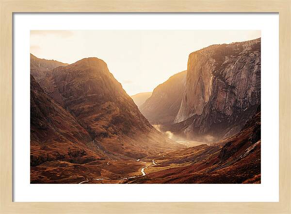 Towering Vertical Granite Cliffs