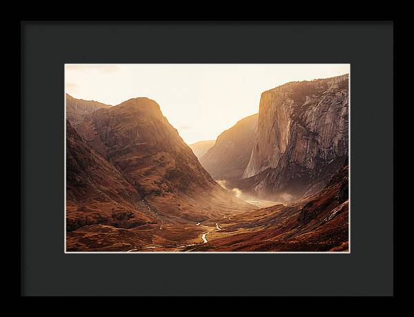 Towering Vertical Granite Cliffs