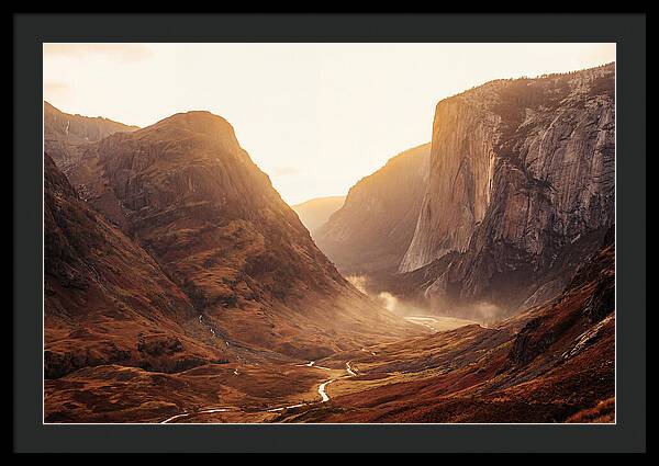 Towering Vertical Granite Cliffs