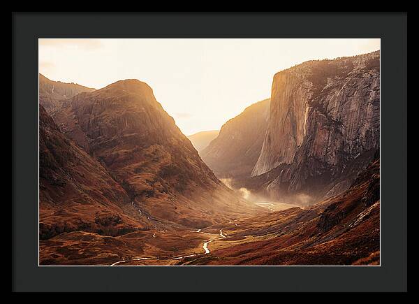 Towering Vertical Granite Cliffs