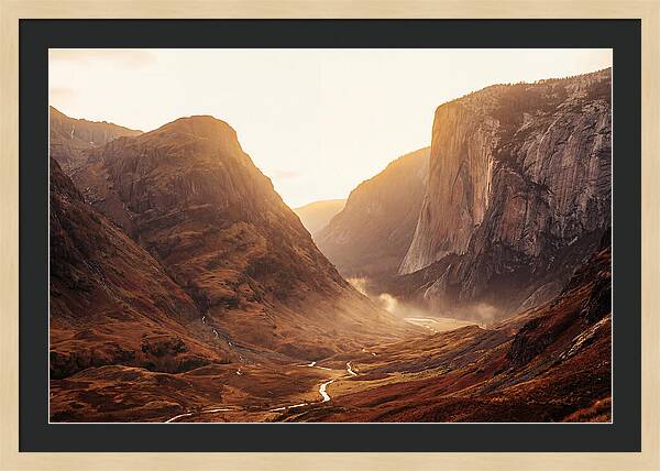 Towering Vertical Granite Cliffs