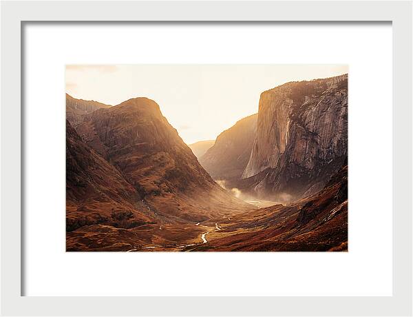 Towering Vertical Granite Cliffs