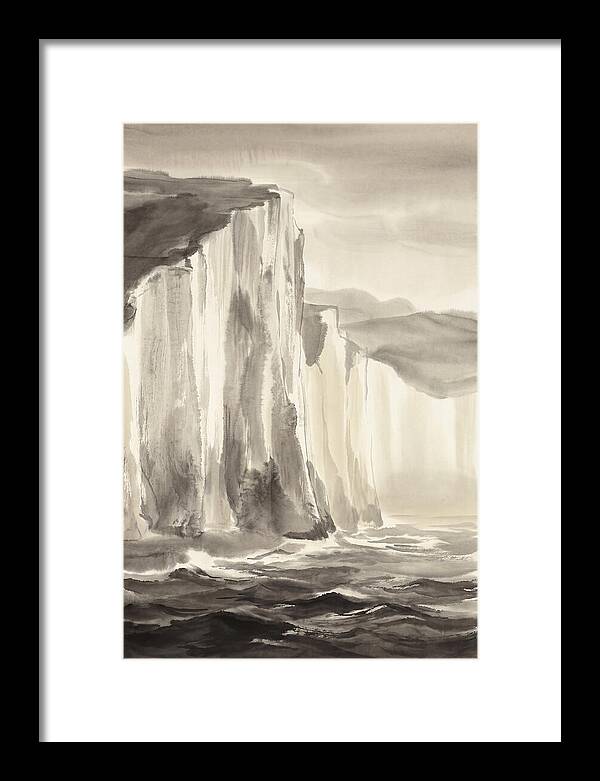 Towering White Chalk Cliffs