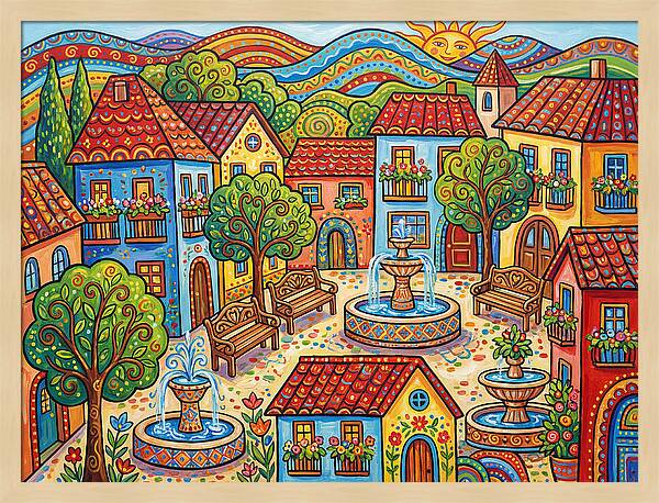 Town Square Serenity