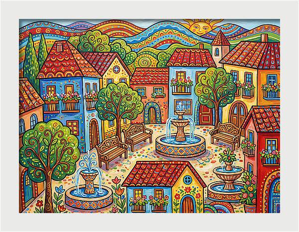 Town Square Serenity