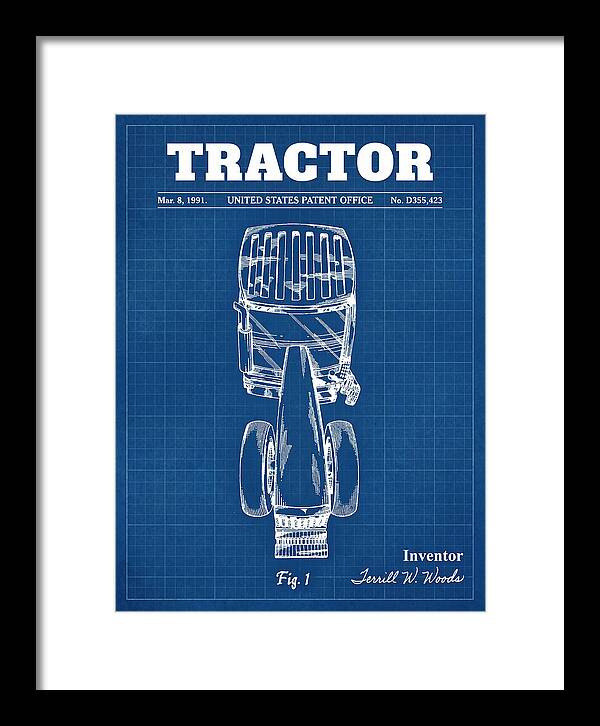 Tractor Blueprint Patent Usd355423s