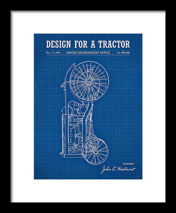 Tractor Blueprint Patent Usd58280s