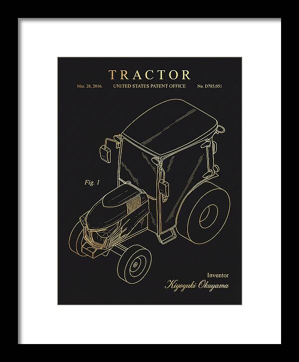 Tractor Gold Patent Usd785051s1