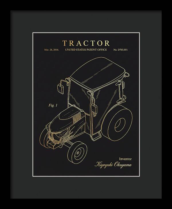 Tractor Gold Patent Usd785051s1