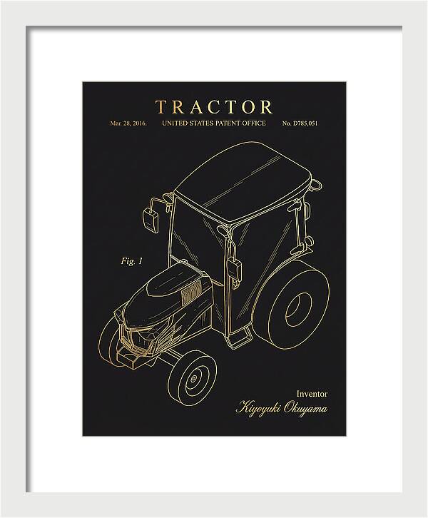 Tractor Gold Patent Usd785051s1