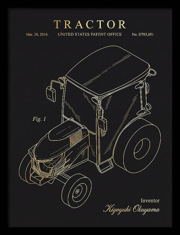 Tractor Gold Patent Usd785051s1