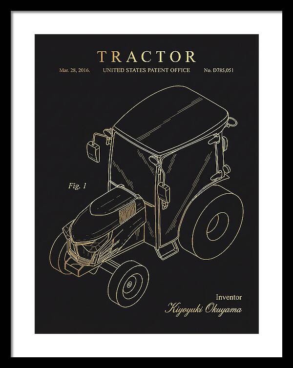 Tractor Gold Patent Usd785051s1