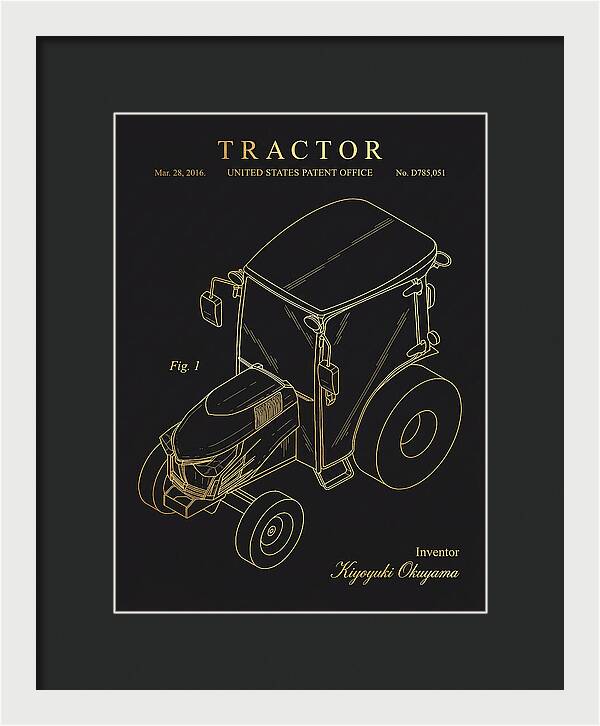 Tractor Gold Patent Usd785051s1