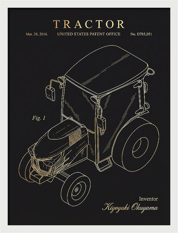 Tractor Gold Patent Usd785051s1