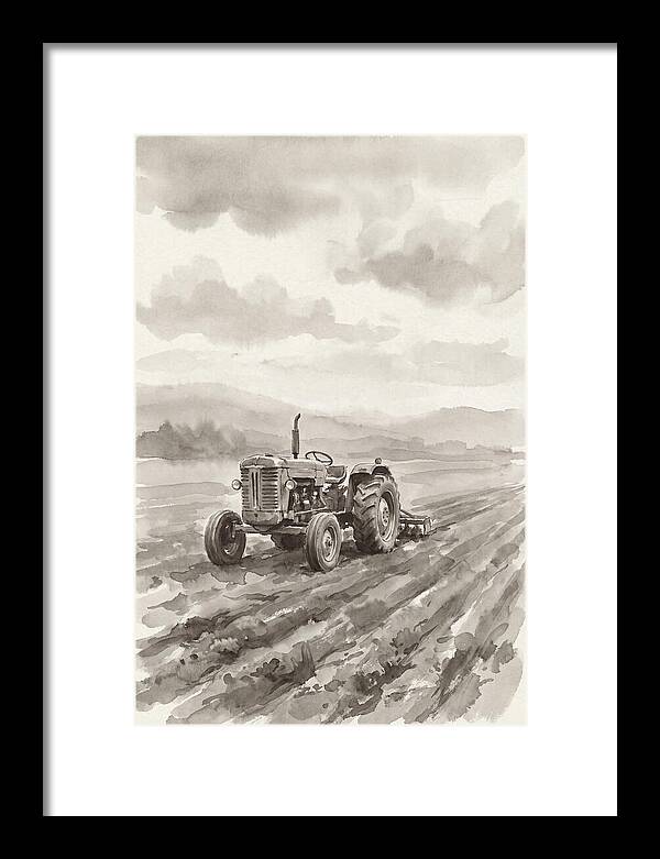 Tractor In The Field