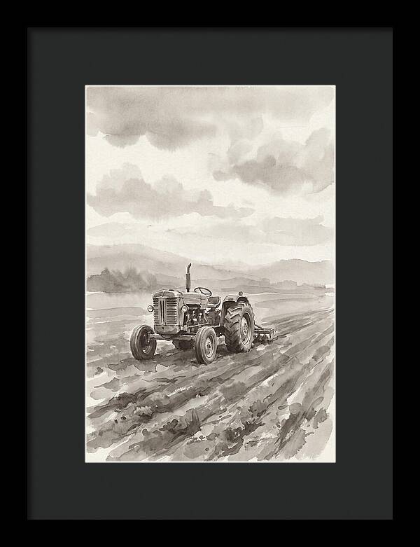 Tractor In The Field