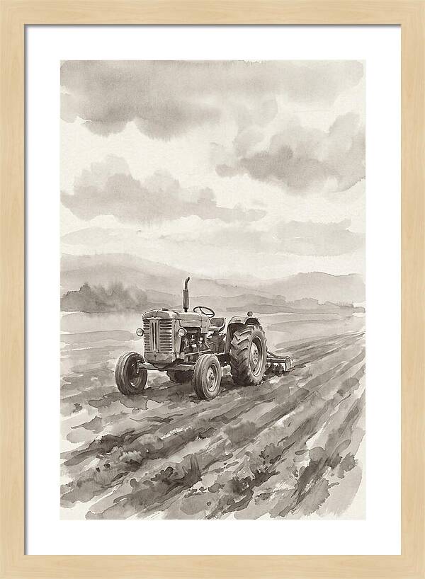 Tractor In The Field